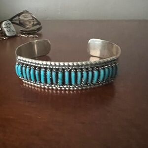 Native Zuni Needlepoint Bracelet